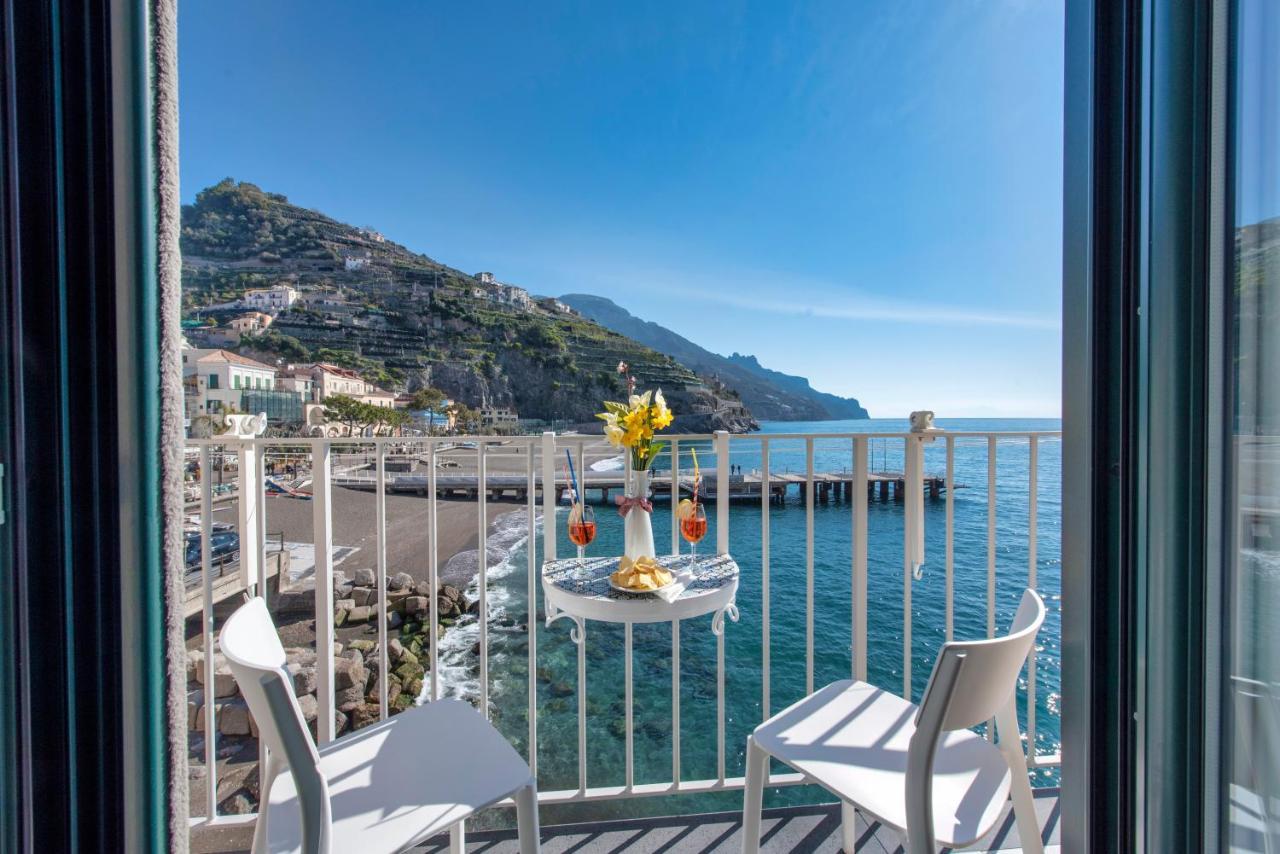 Il Nido Del Gabbiano Apartment Minori Luaran gambar