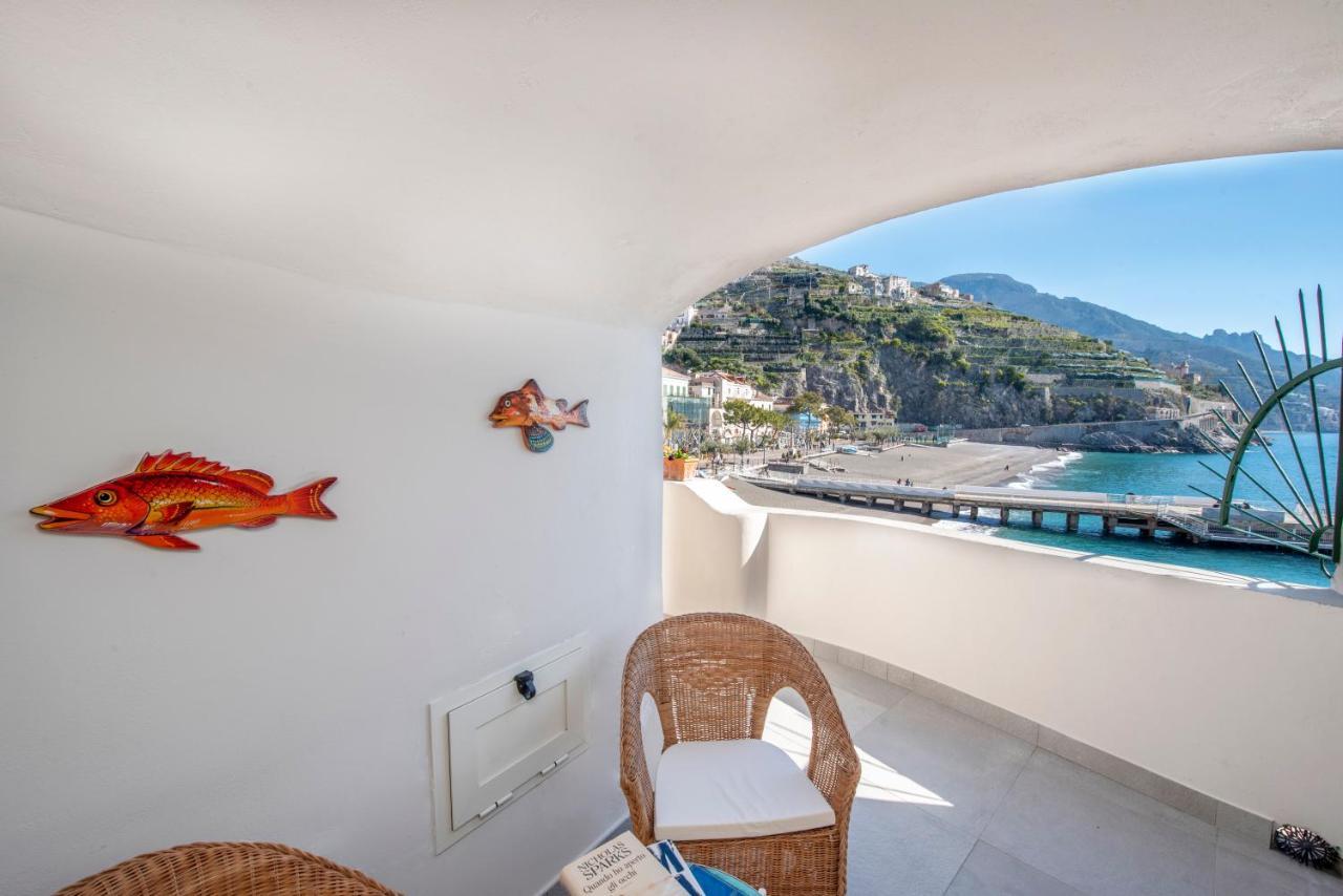 Il Nido Del Gabbiano Apartment Minori Luaran gambar