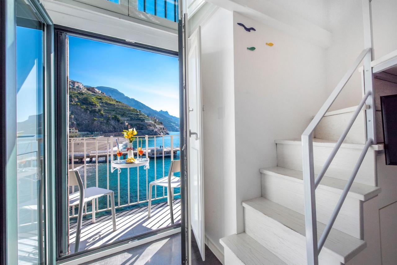 Il Nido Del Gabbiano Apartment Minori Luaran gambar