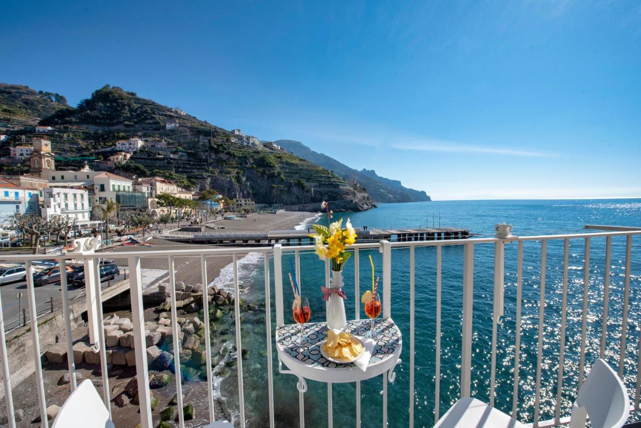 Il Nido Del Gabbiano Apartment Minori Luaran gambar